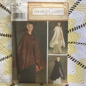 Misses Cape sewing pattern